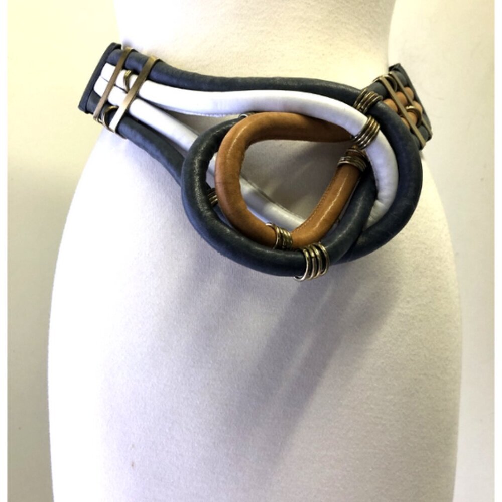 Raina Alicia Knotted Leather Belt